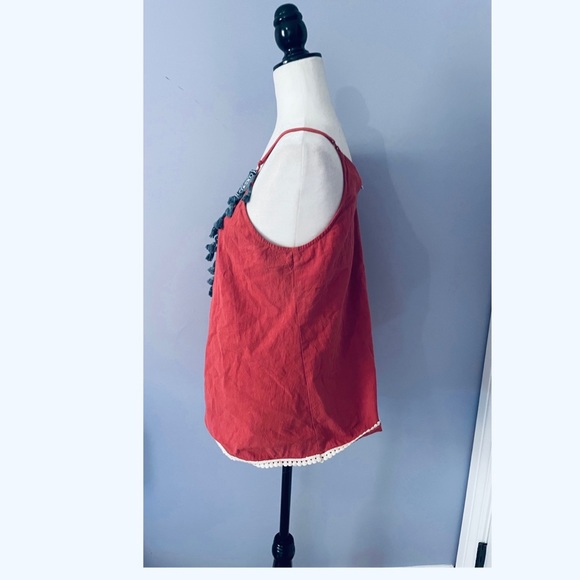 Anthropologie THML FRINGED & TASSELED TANK - Picture 5 of 5